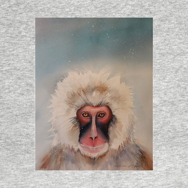 Snow Monkey Sees Your Soul by JCPhillipps